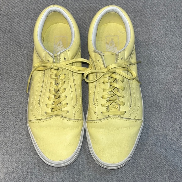 Vans Shoes - Leather yellow Vans